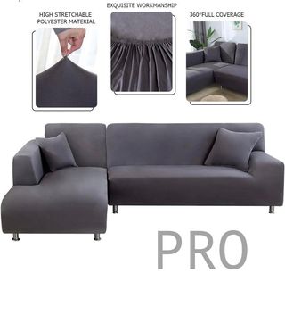 Fodera per divano chaise longue 2 pezzi