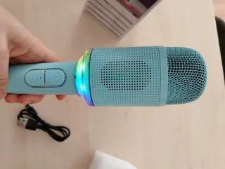 Micrófono Karaoke H9 Azul