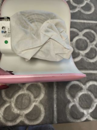 Extractor de polvo para uñas rosa Tiene poco uso