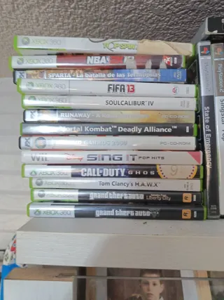 Lote  Videojuegos Xbox 360 ( LEER) NEGOCIABLE