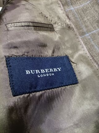 Americana Burberry Hombre Talla 52 Marrón