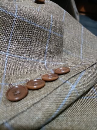 Americana Burberry Hombre Talla 52 Marrón