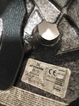 Casco bici infantil azul