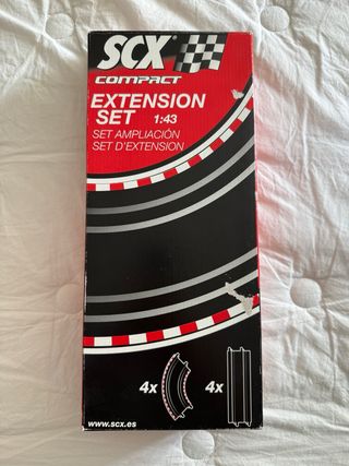 Scalextric Compact Set + Extensión SCX
