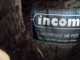 Cappotto trench vintage imbottito verde militare