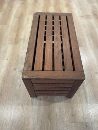 Cajón Baúl Exterior Madera Ikea 80x41x44 cm
