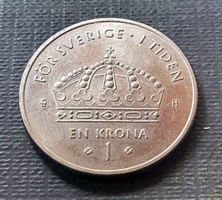 Suecia 1 Corona 2004