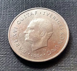 Suecia 1 Corona 2004
