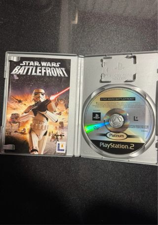 Lote 4 juegos PS2: Star Wars,F1, top spin