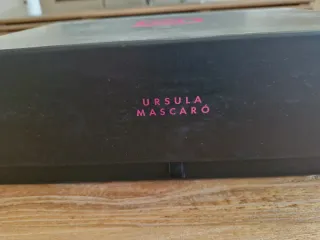 Zapato tacón ante negro Ursula Mascaro