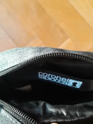 Bolso Coronel Tapiocca gris 3 bolsillos