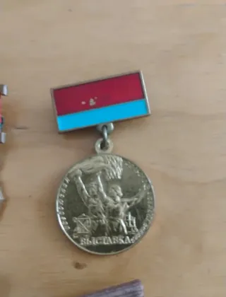 Medallas de Unión Soviética.