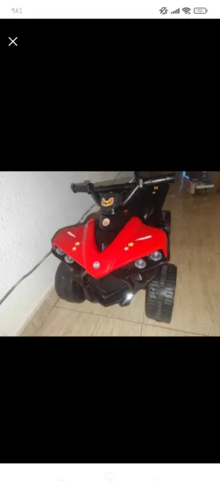 Quad eléctrico infantil 6V