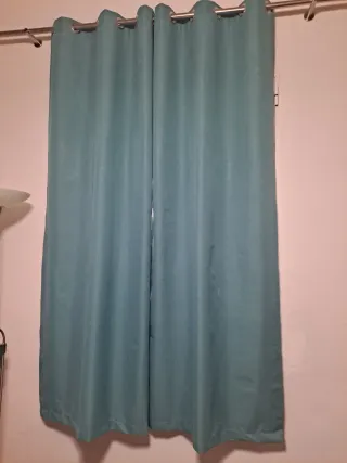 4 Tende oscuranti blackout color teal o turchese