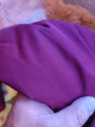 Parka mujer roja con forro de lana