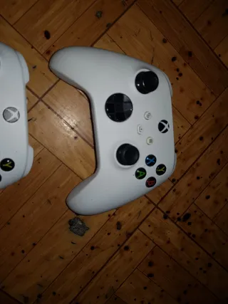 2 Mandos Xbox Blancos