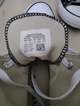 Zapatillas Converse Negras