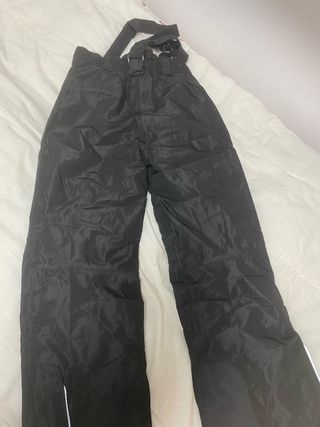 Pantalón de esqui negro con tirantes