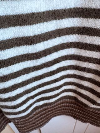 Jersey PG rombos lana marrón Talla M