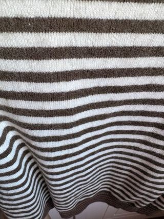 Jersey PG rombos lana marrón Talla M