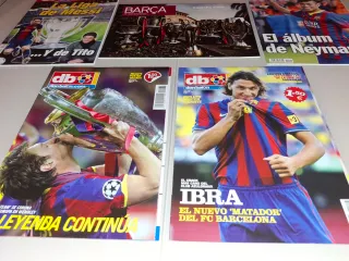 5 revistas fc barcelona messi champions don balon