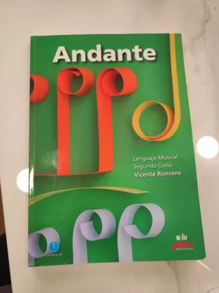 Libro Lenguaje Musical Andante
