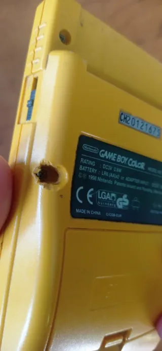 Game Boy Color Giallo Nintendo