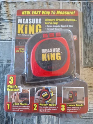Cinta Métrica Digital Measure King 3 en 1