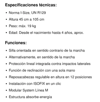 Silla coche Cybex Sirona M2 i-Size