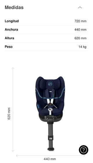 Silla coche Cybex Sirona M2 i-Size
