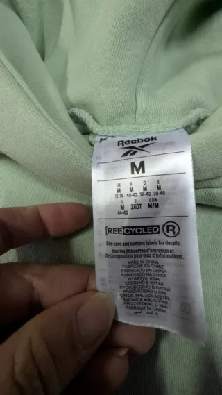 Sudadera Reebok Verde