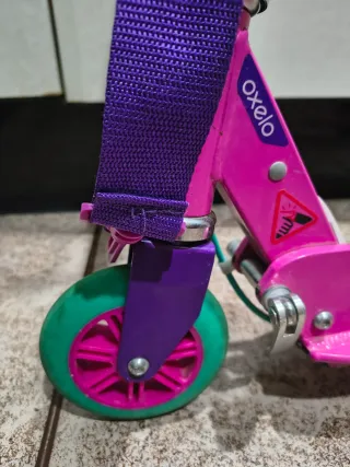 Patinete infantil rosa y morado