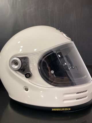 Casco Moto Integral.  Shoei Glamster 06 off white
