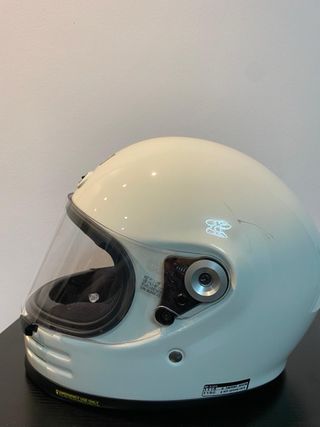 Casco Moto Integral.  Shoei Glamster 06 off white