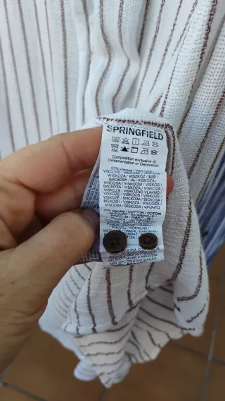 2 Camisas Springfield Rayas