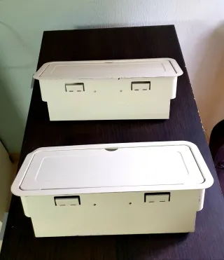 Cajas organizadoras de cables (2 unidades)