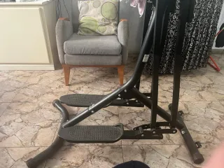 Bicicleta elíptica negra