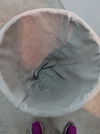 Cesto de mimbre para ropa sucia