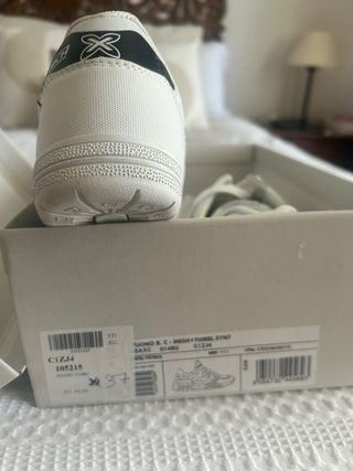 Zapatillas Munich Blancas Talla 37 Nuevas