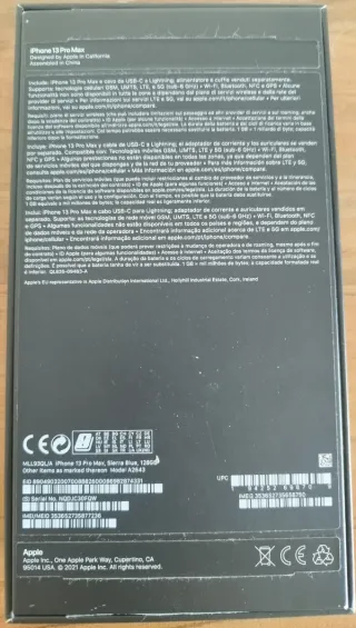 iPhone 13 Pro Max Azul Nuevo