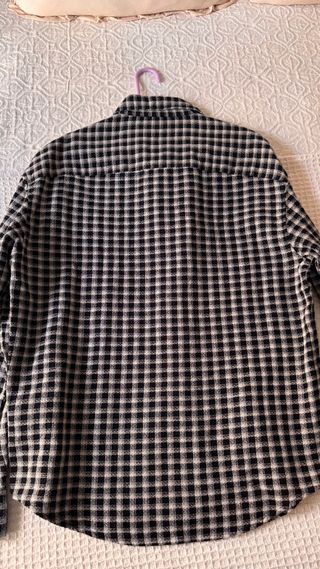 Camisa cuadros Zara Talla M