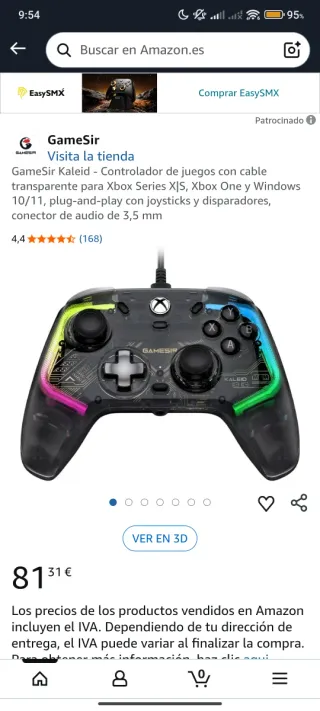 Mando GameSir Kaleid Xbox/PC