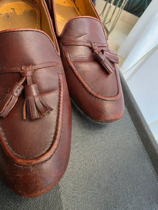 Náuticos Massimo Dutti Talla 41 Marrón