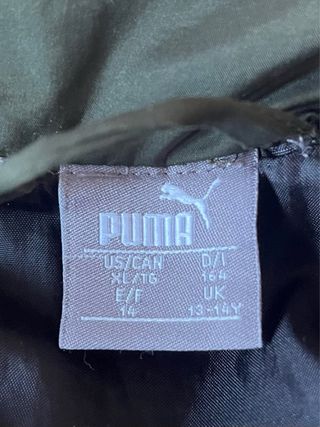 Abrigo Puma niño verde oliva 11-14 años