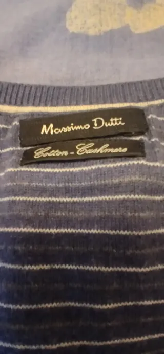 Jersey Massimo Dutti Azul.