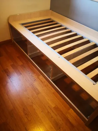 Cama nido con cajones