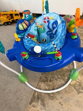 Saltador para bebé temática marina