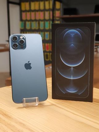 IPHONE 12 PRO MAX 256GB AZUL 100% BAT