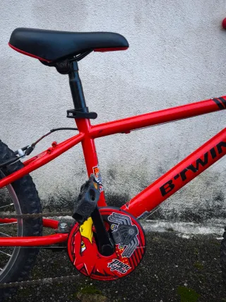 Bicicleta BTWIN Racing boy 320 Roja