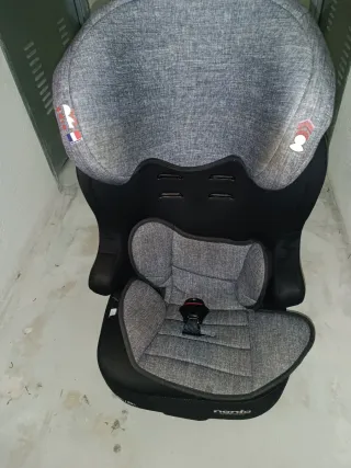 Silla de coche Isofix gris